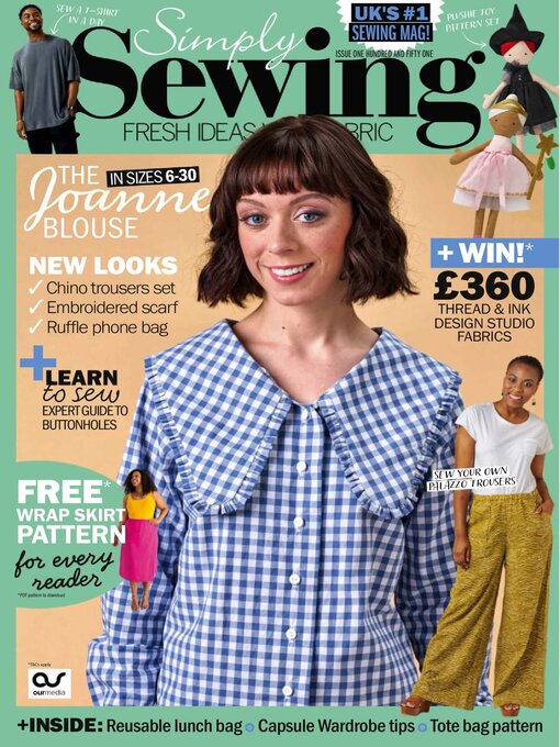 Cover image for Simply Sewing